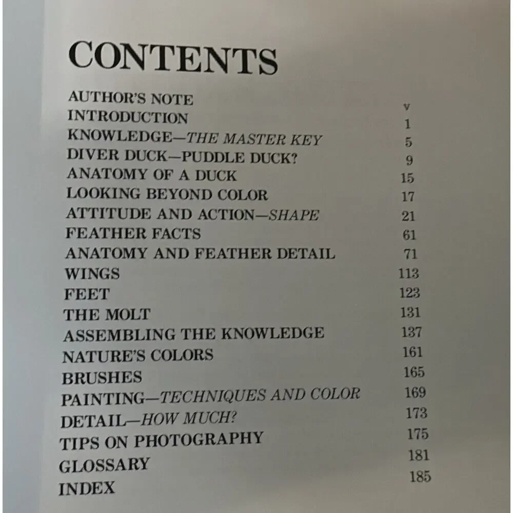 Waterfowl: The Artist's Guide to Anatomy Attitude Color Book LeMaster Richard‎